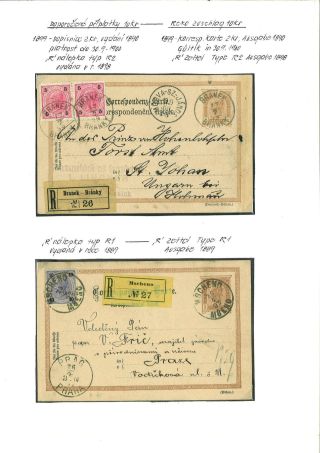 RAKOUSKO:  CELINY - DOPISNICE 1869-1918 – list 53