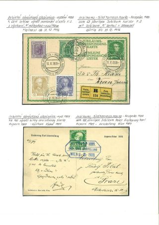 RAKOUSKO:  CELINY - DOPISNICE 1869-1918 – list 72