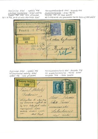 RAKOUSKO:  CELINY - DOPISNICE 1869-1918 – list 78