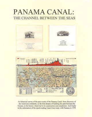 PANAMA CANAL: DER KANAL ZWISCHEN DEN MEEREN – Blatt 1
