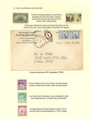 PANAMA CANAL: THE CHANNEL BETWEEN THE SEAS – sheet 20