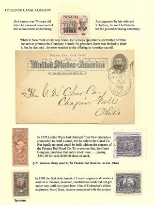 PANAMA CANAL: THE CHANNEL BETWEEN THE SEAS – sheet 42