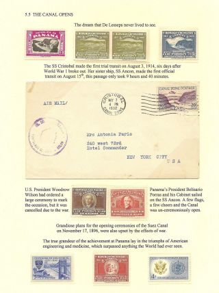 PANAMA CANAL: THE CHANNEL BETWEEN THE SEAS – sheet 68