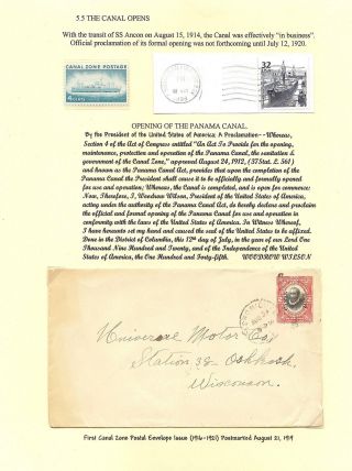 PANAMA CANAL: THE CHANNEL BETWEEN THE SEAS – sheet 70