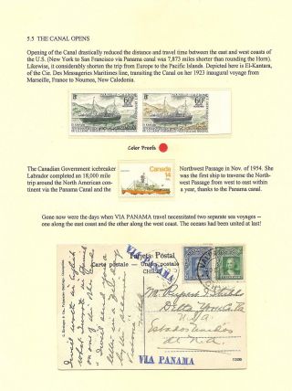 PANAMA CANAL: THE CHANNEL BETWEEN THE SEAS – sheet 71