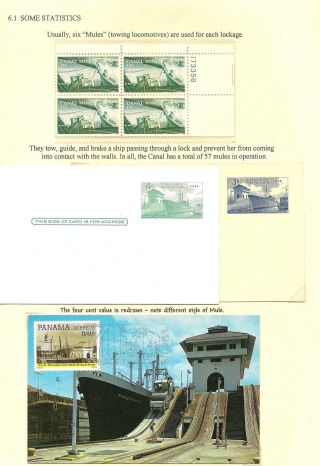 PANAMA CANAL: THE CHANNEL BETWEEN THE SEAS – sheet 77