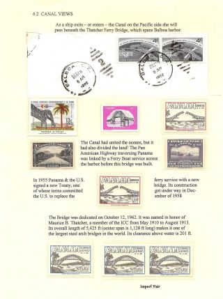 PANAMA CANAL: THE CHANNEL BETWEEN THE SEAS – sheet 91