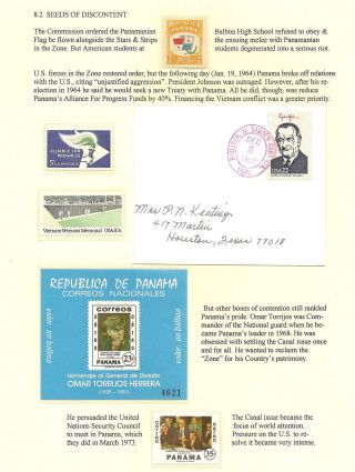 PANAMA CANAL: THE CHANNEL BETWEEN THE SEAS – sheet 123