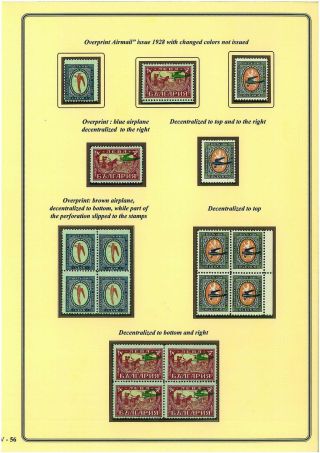 ENTWICKLUNG DES BULGARISCHEN LUFTPOST 1875-1948 – Blatt 55