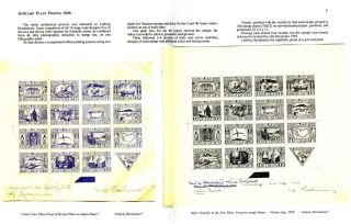 LUDWIG HESSHAIMER (1872-1956), LEIDENSCHAFT FÜR PHILATELIE – Blatt 6