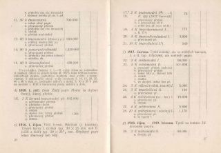 MONOGRAPH POSTA CESKOSLOVENSKA 1919 (J. LESETICKY, 1920) – sheet 15
