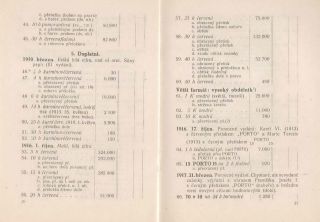 MONOGRAPH POSTA CESKOSLOVENSKA 1919 (J. LESETICKY, 1920) – sheet 17