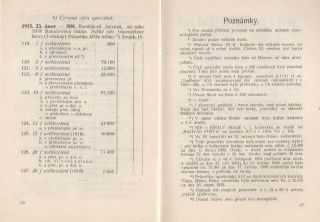 MONOGRAPH POSTA CESKOSLOVENSKA 1919 (J. LESETICKY, 1920) – sheet 21