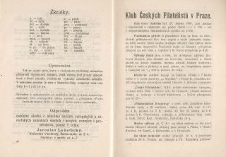 MONOGRAPH POSTA CESKOSLOVENSKA 1919 (J. LESETICKY, 1920) – sheet 22