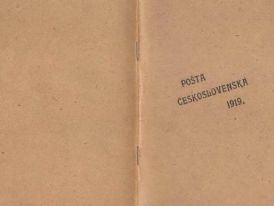 MONOGRAPH POSTA CESKOSLOVENSKA 1919 (J. LESETICKY, 1920)
