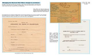 DIE GESCHÄFTE DES AUSTRALISCHER WAHLAMTES – Blatt 17