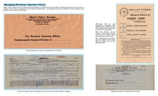 DIE GESCHÄFTE DES AUSTRALISCHER WAHLAMTES – Blatt 34