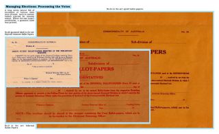 DIE GESCHÄFTE DES AUSTRALISCHER WAHLAMTES – Blatt 40