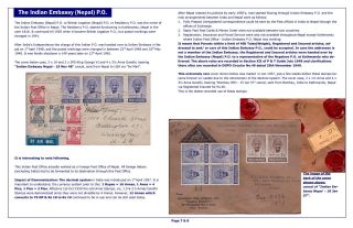 USAGE OF THE 1948 GANDHI MEMORIAL ISSUES – sheet 4