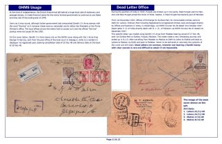 USAGE OF THE 1948 GANDHI MEMORIAL ISSUES – sheet 6