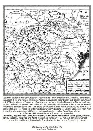 BUKOWINA – Blatt 1