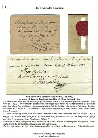 BUKOWINA – Blatt 3