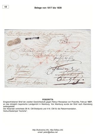 BUKOWINA – Blatt 13