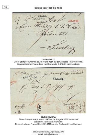 BUKOWINA – Blatt 18