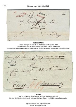 BUKOWINA – Blatt 19