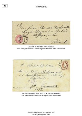 BUKOWINA – Blatt 49