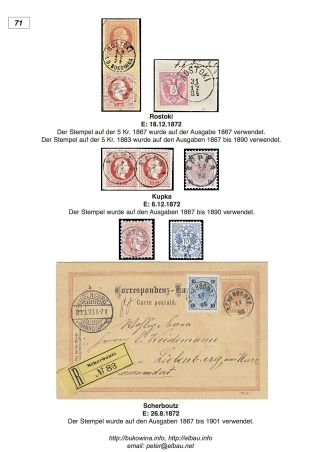 BUKOWINA – Blatt 71