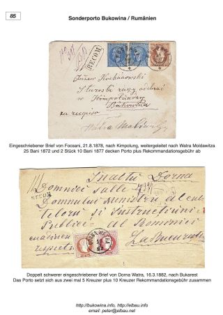 BUKOWINA – Blatt 85