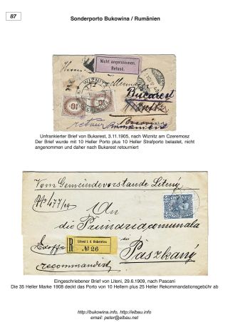 BUKOWINA – Blatt 87