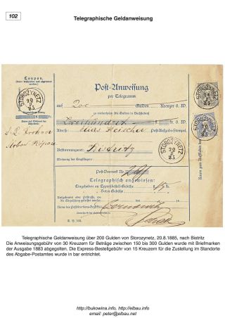 BUKOWINA – Blatt 102