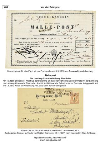 BUKOWINA – Blatt 104