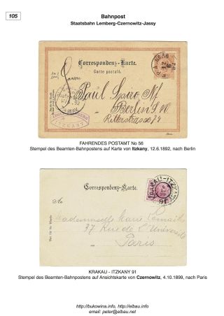 BUKOWINA – Blatt 105