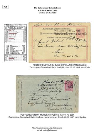 BUKOWINA – Blatt 106