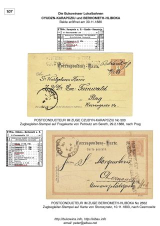 BUKOWINA – Blatt 107