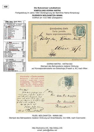 BUKOWINA – Blatt 108