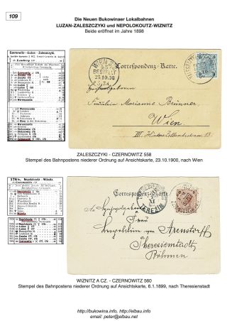 BUKOWINA – Blatt 109