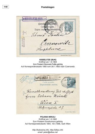 BUKOWINA – Blatt 116