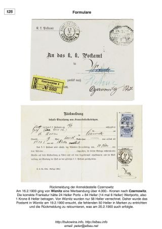 BUKOWINA – Blatt 125