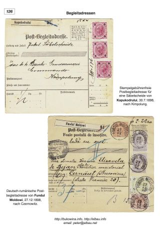 BUKOWINA – Blatt 126