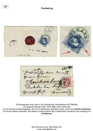 BUKOWINA – Blatt 127