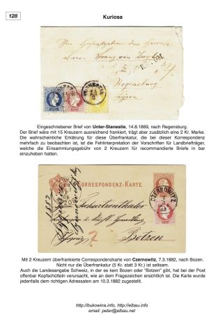 BUKOWINA – Blatt 128