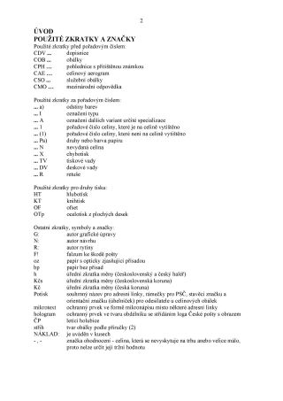SPECIALIZOVANÝ KATALOG CELIN ČESKÉ REPUBLIKY 1993-2014 – list 2