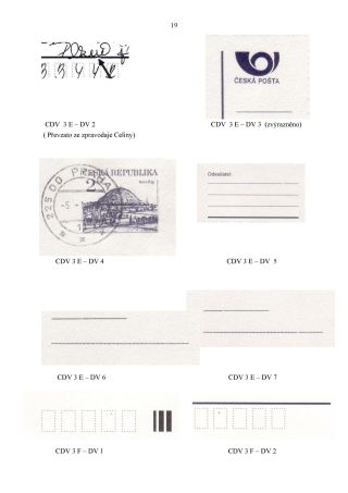 SPEZIALKATALOG FÜR GANZSACHEN DER TSCHECHISCHEN REPUBLIK 1993-2014 – Blatt 19