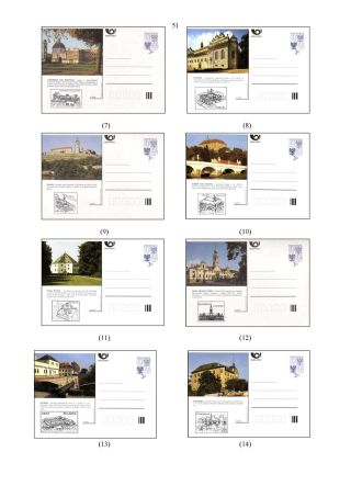 CZECH REPUBLIC - SPECIALISED CATALOGUE OF POSTAL STATIONERY 1993-2014 – sheet 51