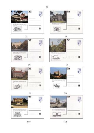 CZECH REPUBLIC - SPECIALISED CATALOGUE OF POSTAL STATIONERY 1993-2014 – sheet 62