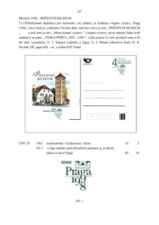CZECH REPUBLIC - SPECIALISED CATALOGUE OF POSTAL STATIONERY 1993-2014 – sheet 69